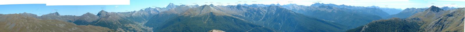 panoramique lacs du malrif
