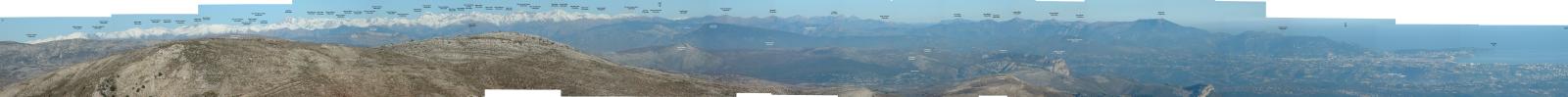 panoramique pic de courmettes 1