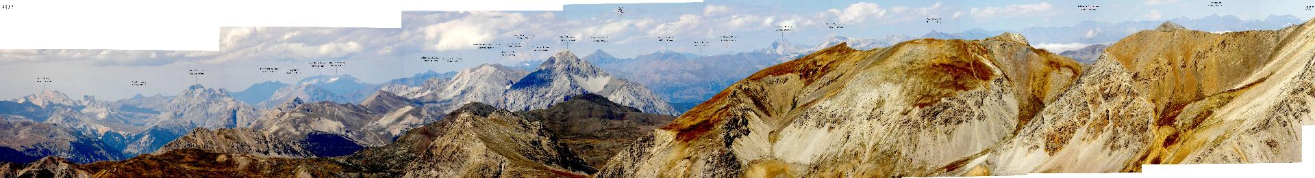 panoramique col d'Izoard 3