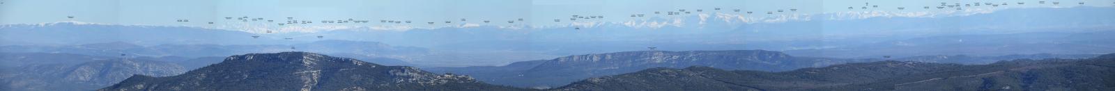 panoramique sainte victoire